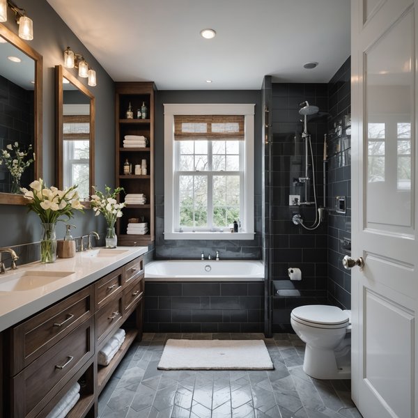 10 Techniques Infaillibles pour Maximiser l'Espace de votre Salle de Bain - Guide Immobilier Pratique